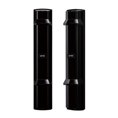 Barrera de infrarrojos 4 haces Protección perimetral 200m Doble modulación, 4 frecuencias Optex SL-650QDP