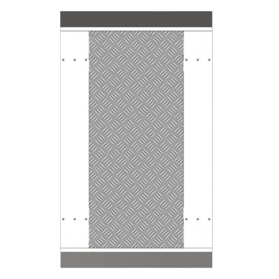 Base para tornos Aluminio 550mm Hikvision
