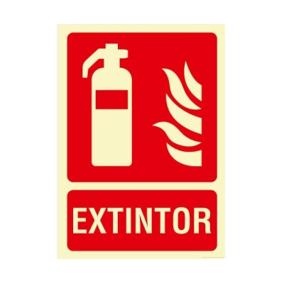 Cartel de Señalización Extintor