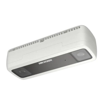 Cámara IP Conteo de personas de doble lente 2MP 2mm WDR120 IR6 MIC IP67 Memoria eMMC 8GB E/S Audio Alarma