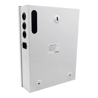 Fuente de alimentación CCTV 13.8V 20A 18 Salidas Conexión Batería 7-20Ah (no incluida) Folksafe