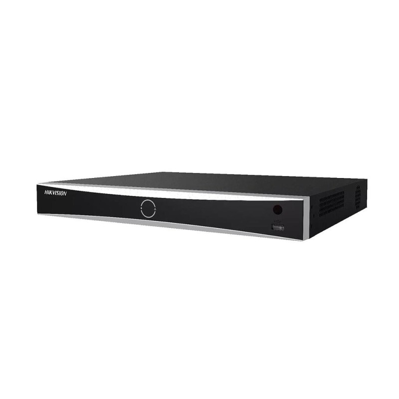 Grabador IP NVR 32CH 16CH PoE 4K 12MP 1U Acusense 256Mbps Motion Detection 2.0 2xHDD Audio Alarma 4/1 Hikvision Grabador IP NVR 32CH 16CH PoE 4K 12MP 1U Acusense 256Mbps Motion Detection 2.0 2xHDD Audio Alarma 4/1 Hikvision