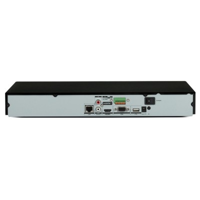 Grabador IP NVR 32CH 4K 12MP 1U Acusense 256Mbps Motion Detection 2.0 2xHDD E/S Audio Alarma 4/1 Hikvision