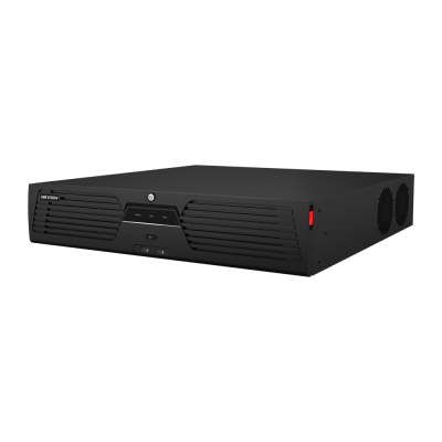 Grabador NVR 128 CH IP 8K 32Mpx@2ch E/S Alarma 16/9 Audio 1/2 400Mbps 8xHDD VCA Mapa Calor Matrículas Conteo 2U