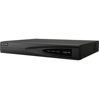 Grabador NVR IP 16CH 8MP 160/80Mbps 1HDD E/S Audio Hikvision