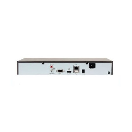 Grabador NVR IP 16CH 8MP 160/80Mbps 1HDD E/S Audio Hikvision