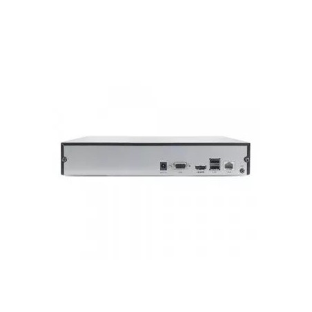 Grabador NVR IP 4CH 4MP 40/60Mbps mini 1U HDMI/VGA simultánea 1HDD Hikvision