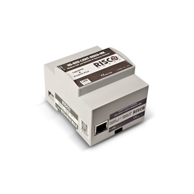 Módulo KNX/Modbus Incluye fuente alimentación . Necesario módulo IP Risco