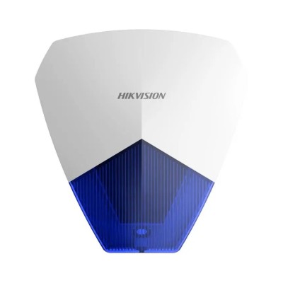 Sirena Cableada IP54 105dB Sonido y LED Interna Externa Hikvision