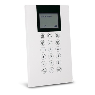 Teclado Panda inalámbrico bidireccional de Grado 2 para LightSYS+/Air con lector de proximidad 13,56MHz para sistemas 868MHz