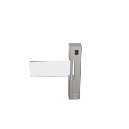 Torno-Barrera Control acceso Oscilante izquierda M Orificio instalación FRT Metacrilato 1100mm Hikvision