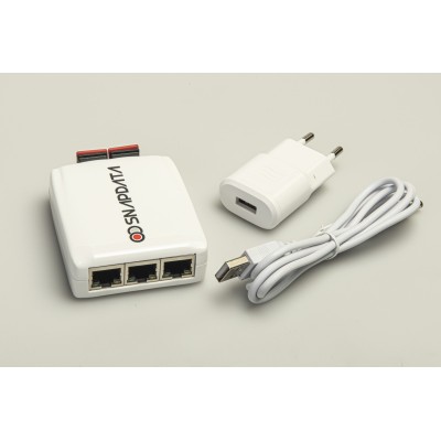 ACT2003 - Conversor de medios para fibra óptica plástica 1 Gbps